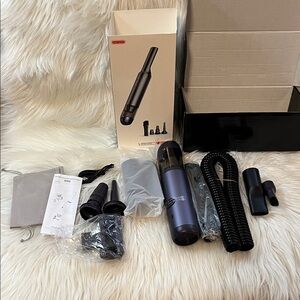 NWT Cordless Handheld Vacuum Cleaner with Accessories